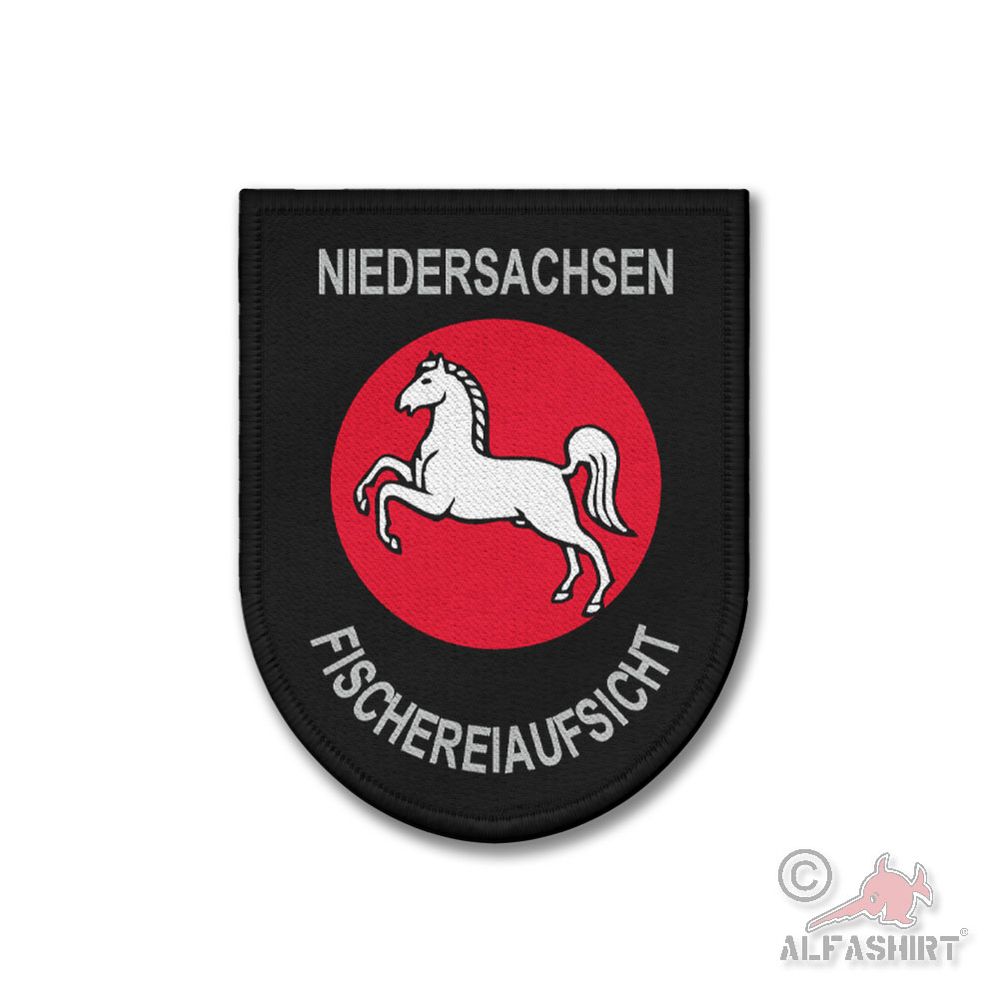 Patch NI Fischereiaufsicht Wappen Behörde Landwirtschaft Binnengewässer #45661