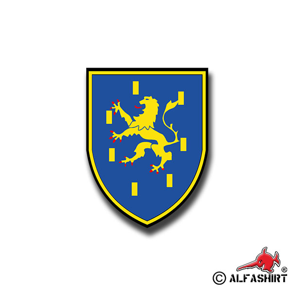 Aufkleber/Sticker 5 PzDiv BW Koblenz Panzerdivision BW Heer 7x5cm A1047