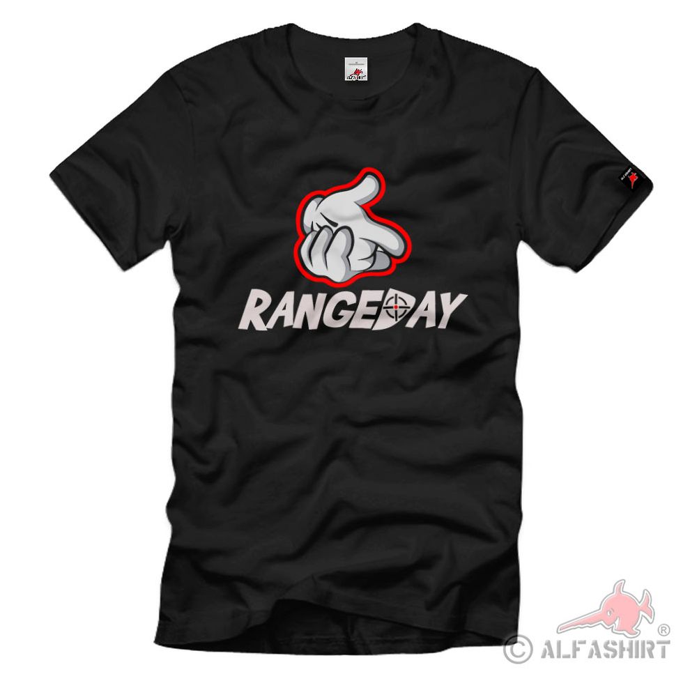 Rangeday Sports Shooter Shooting Sports Shooter Fun Tactical T-Shirt #41064