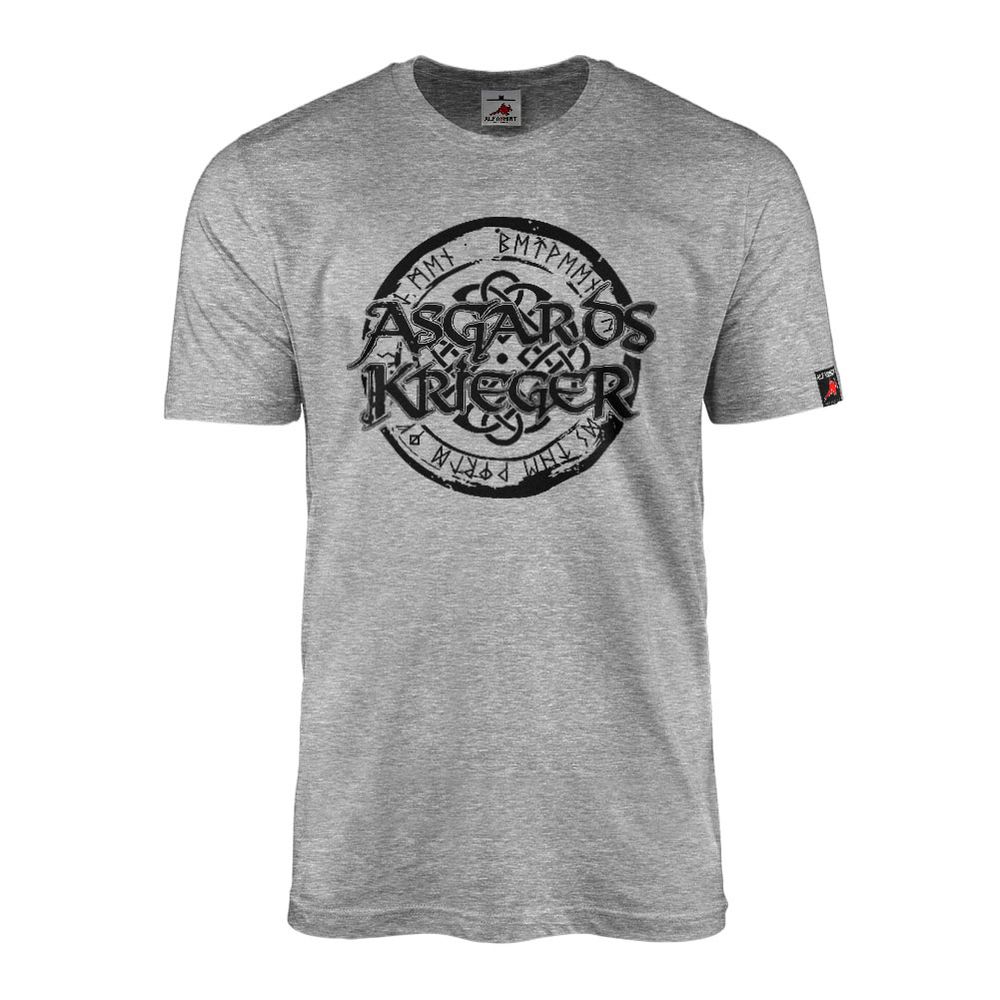 T-Shirt Asgards Warrior Rune Circle Vidar Silent Ase Viking #42764