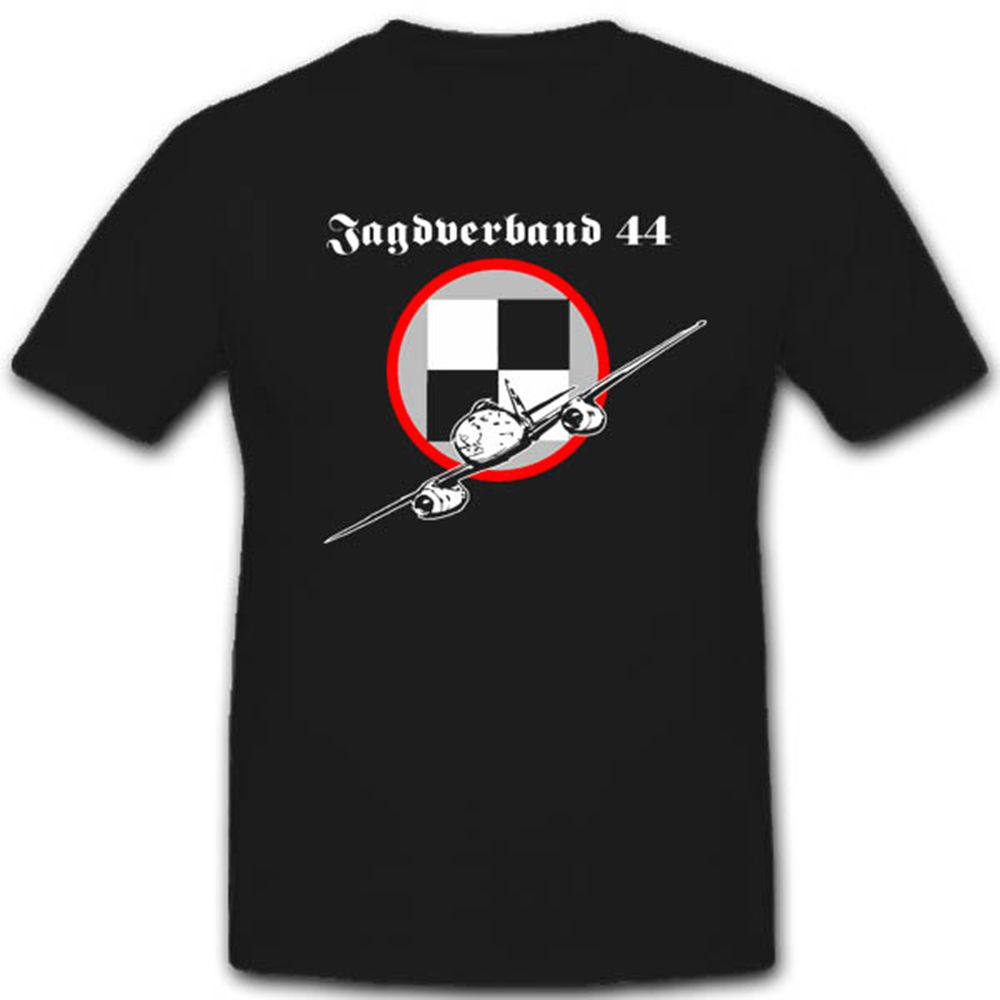 Jagdverband 44 Me262 WH Luftwaffe Militär Einheit Abzeichen T Shirt #2689 