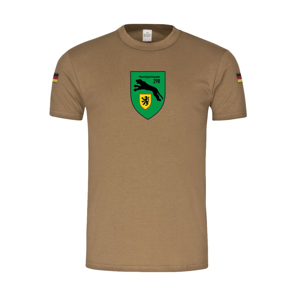 BW Tropical Shirt Panzerjägerkompanie PzJgKp 290 Panzerjägertruppe Stetten #46836