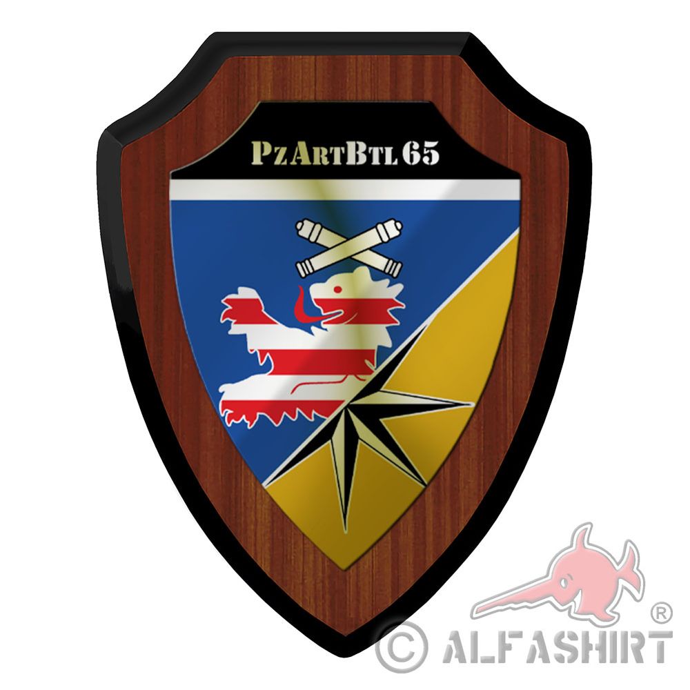 Coat of arms PzArtBtl Panzerartilleriebataillon 65 Arolsen Hesse #42591