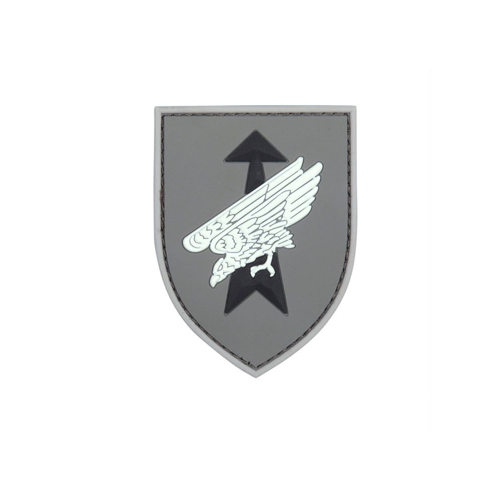 Patch Fallschirmjäger 3D Rubber Paratrooper Luftwaffe Bundeswehr 7x5,5cm #23284