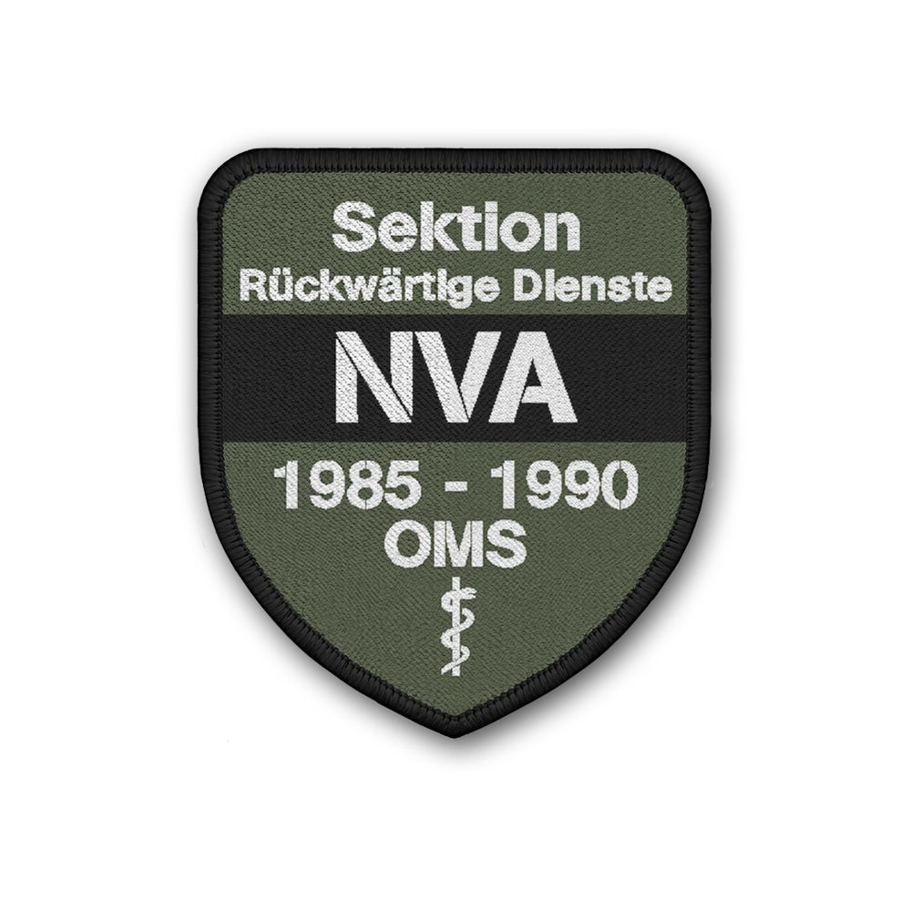 Patch Rückwertige Dienste NVA San OMS Nationale Volksarmee DDR Sanitäter #24617