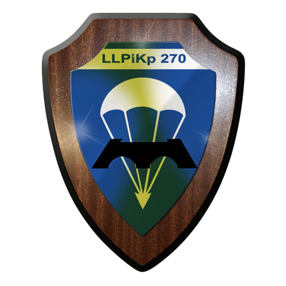 Wappenschild / Wandschild / Wappen - Luftlandepionierkompanie LLPiKp 270 Bw#8365