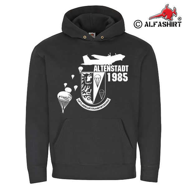 LL-LTS Altenstadt 1985 Luftlande Lufttransporschule Kapuzenpullover #15968