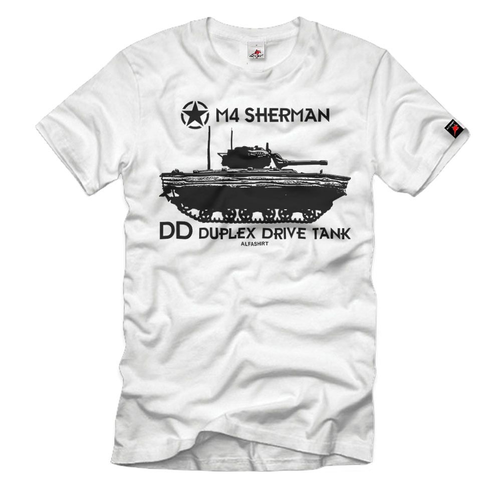 M4 Sherman DD Schwimm Panzer duplex drive tank Omaha Beach T-Shirt#32959