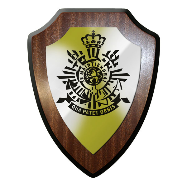 Wappenschild / Wandschild / Wappen - Korps Mariniers Niederlande Holland #8941