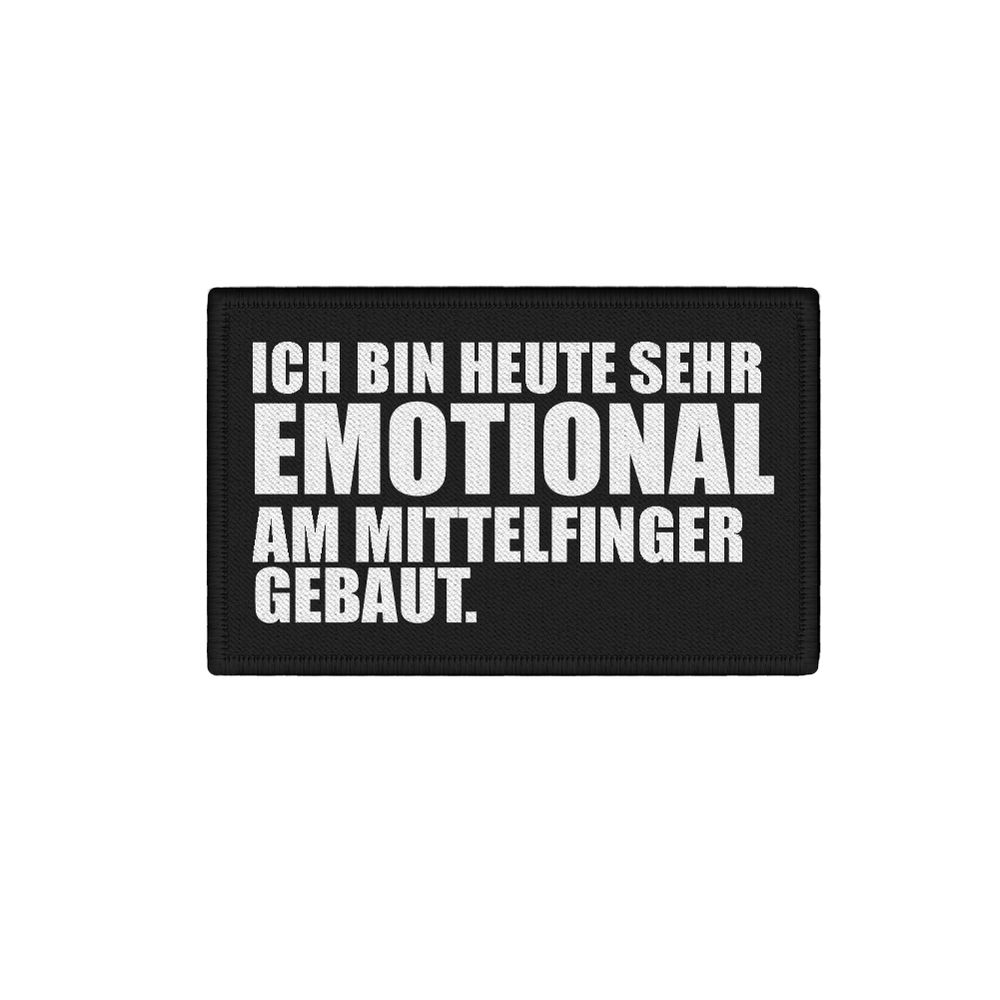 Patch very emotional on the middle finger badly built on it Fun 7.5x4.5cm # 34313
