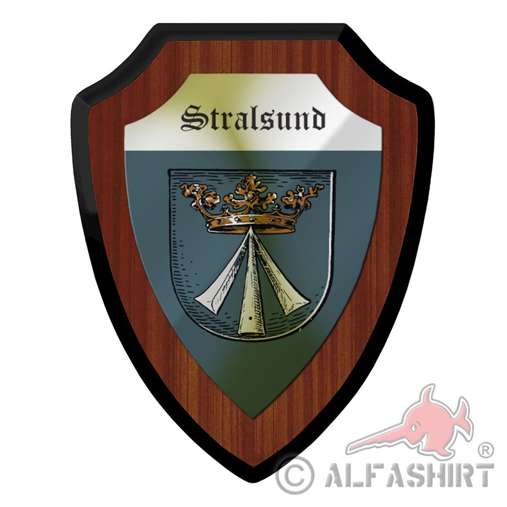 Coat of arms Stralsund Hanseatic City of Mecklenburg-Western Pomerania district town of Rügen #42171