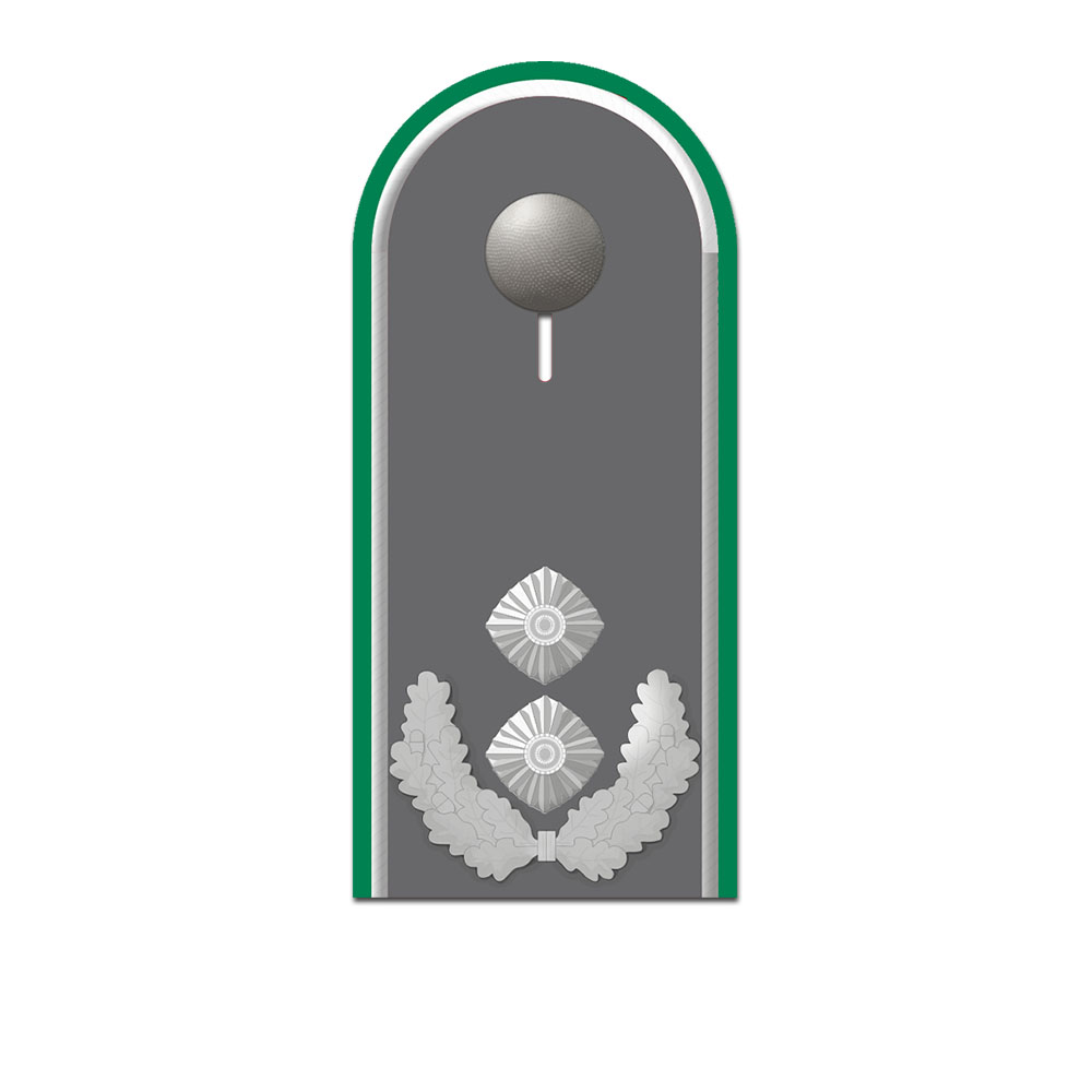 Lieutenant Colonel shoulder board Bundeswehr rank sticker 10x4cm # A5567