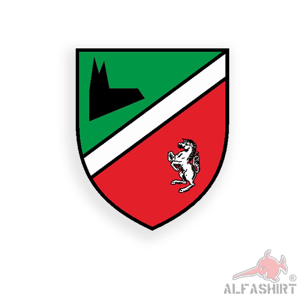 Sticker HSchBtl 311 Homeland Security Battalion Cologne BW Hunter 6x7cm A2518