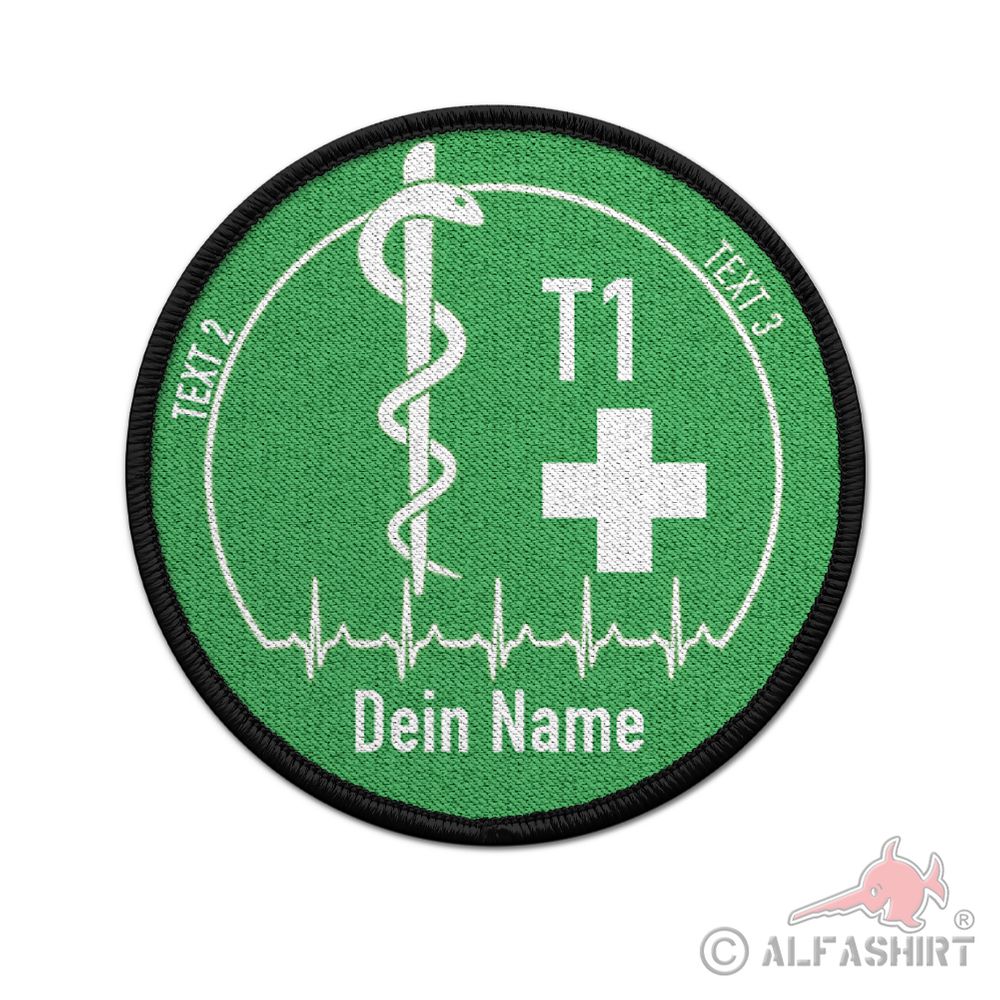 Patch Medical Personalized Paramedic NFS Badge Service #40013