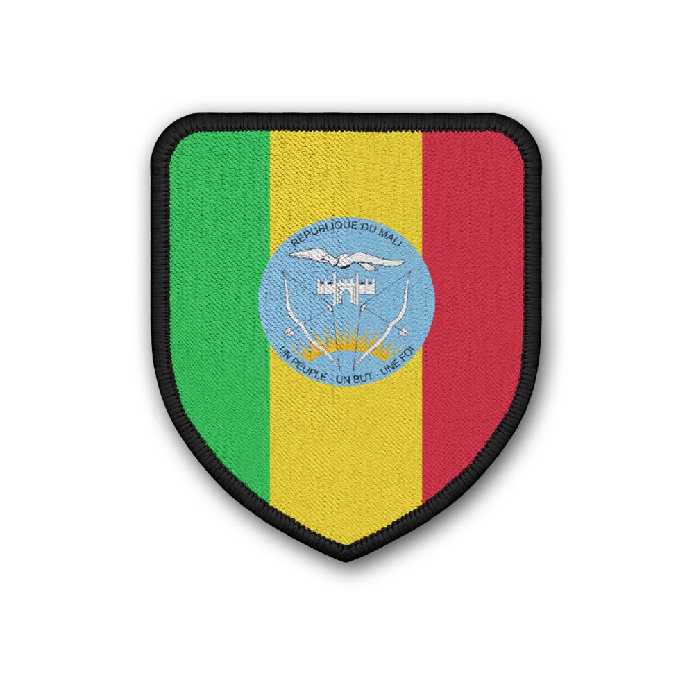 Patch Flag of Mali Flagge Land Staat Wappen Landeswappen Landesflagge #21327