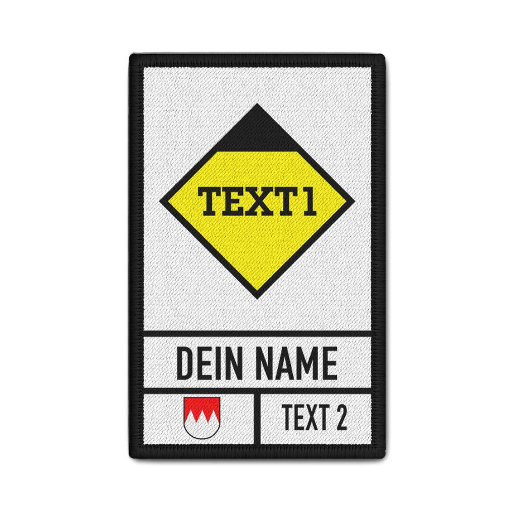 Rank Patch Patch taktisches Zeichen OrgL Organisatorischer Leiter Franken Wappen #46704