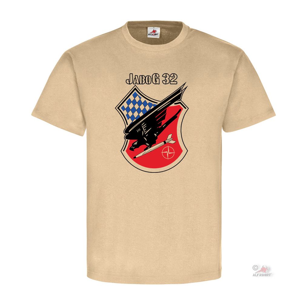 Jagdbombergeschwader 32 JaboG Coat of Arms Lagerlechfeld Airfield - T Shirt # 18193