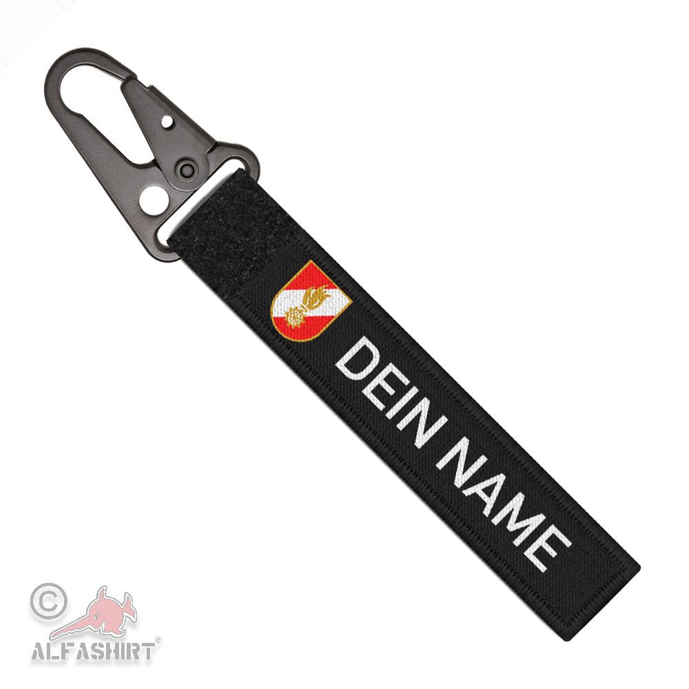 Schlüsselanhänger Keychain Korpsabzeichen FF Österreich Karabiner Funktion#46094