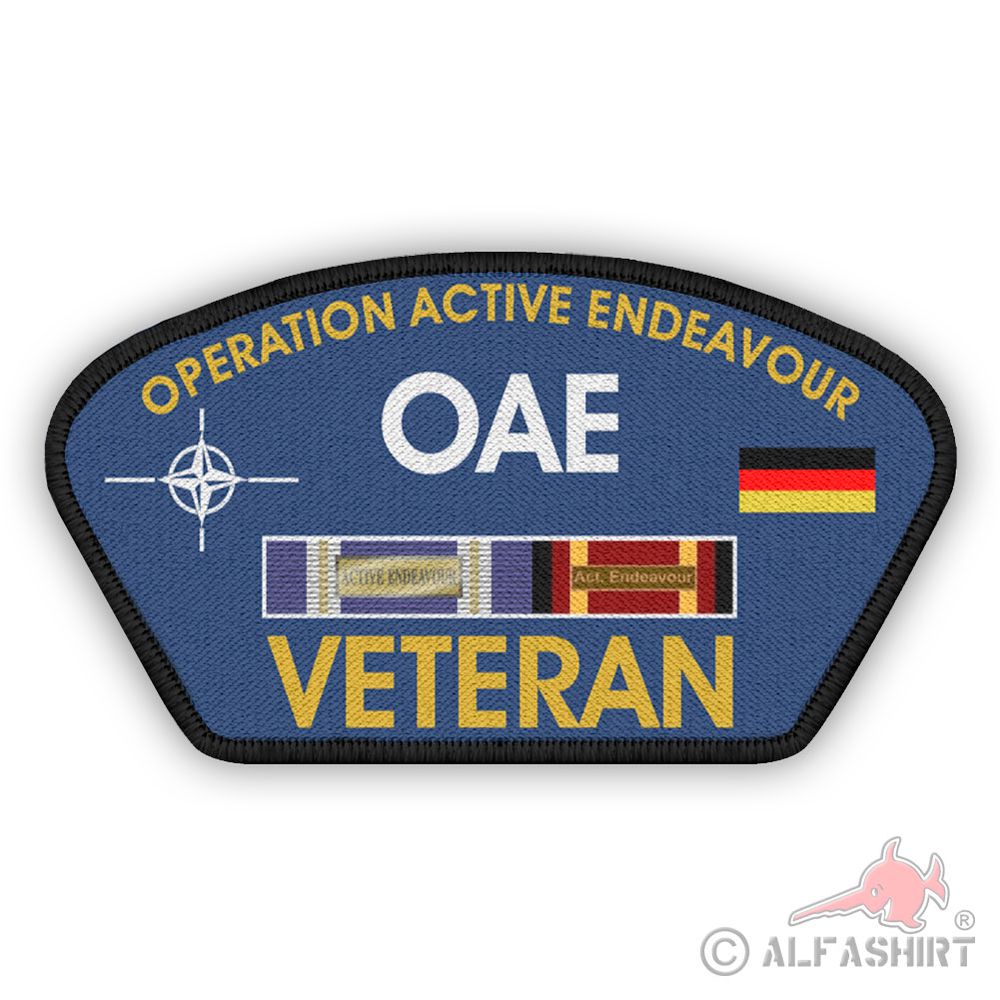 Veteran Patch Operation Active Endeavor NATO Marine Bundeswehr OAE #45302