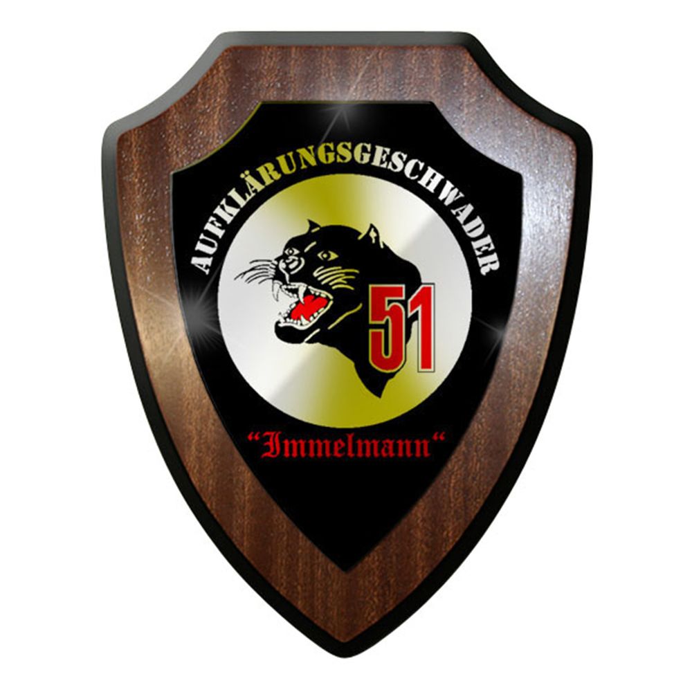 Wappenschild / Wandschild / Wappen - Aufklärungsgeschwader Immelmann Heer #8369