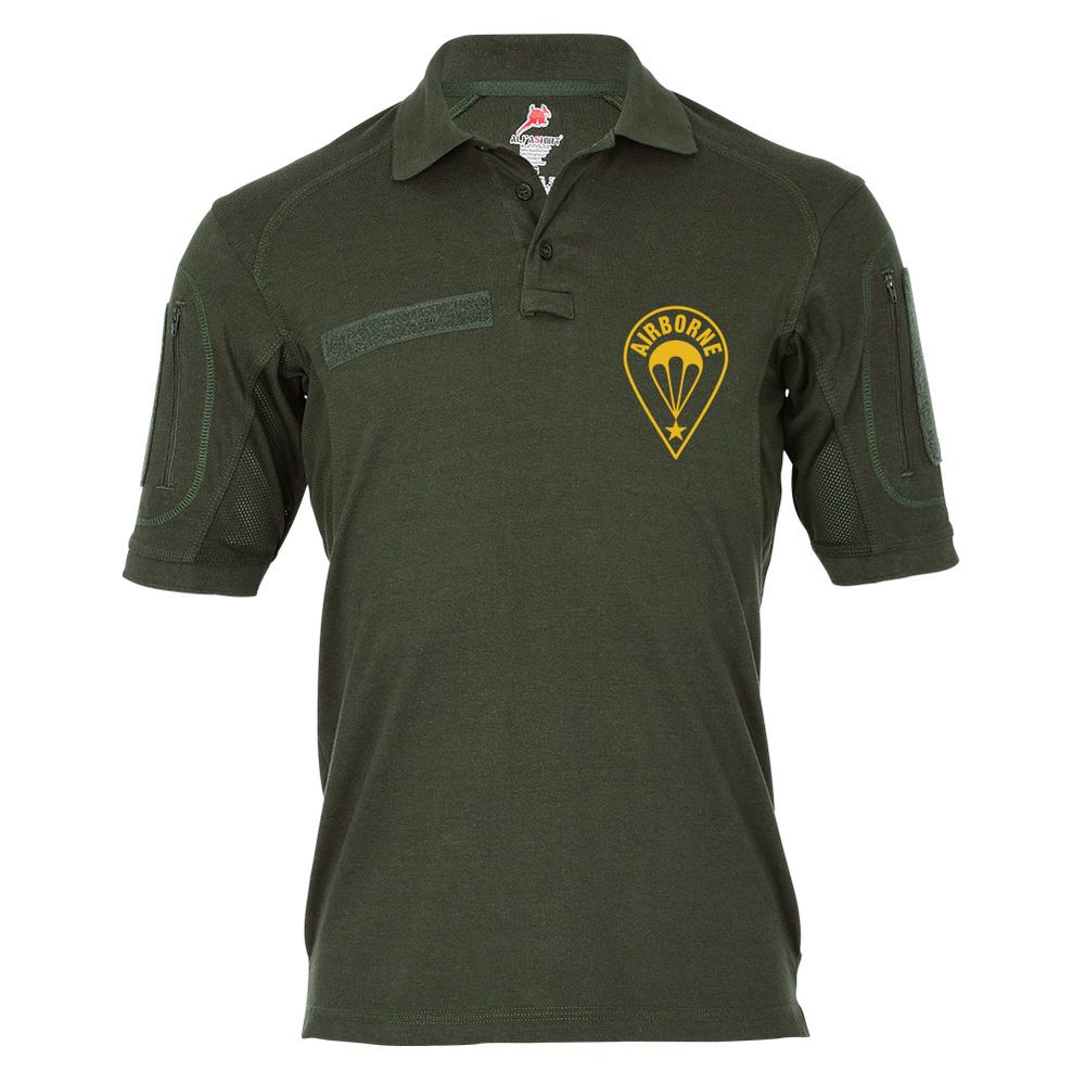 Tactical Poloshirt Alfa Airborne Fallschirmjäger US Army Special Forces #20260 Tactical Poloshirt Alfa Airborne Fallschirmjäger US Army Special Forces #20260