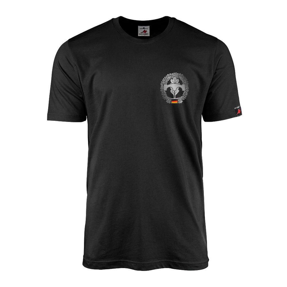 T-Shirt Barettabzeichen PzPiBtl Panzerpionierbataillon Brust BW #47710