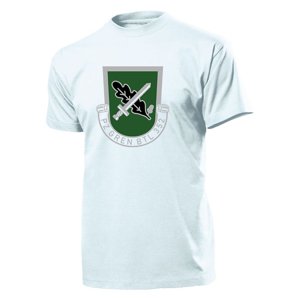 PzGrenBtl Panzergrenadierbataillon 352 BW Bundeswehr Wappen T Shirt #4624