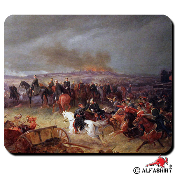 Schlacht bei Königgrätz Deutscher Krieg Entscheidende Schlacht Mauspad #16163