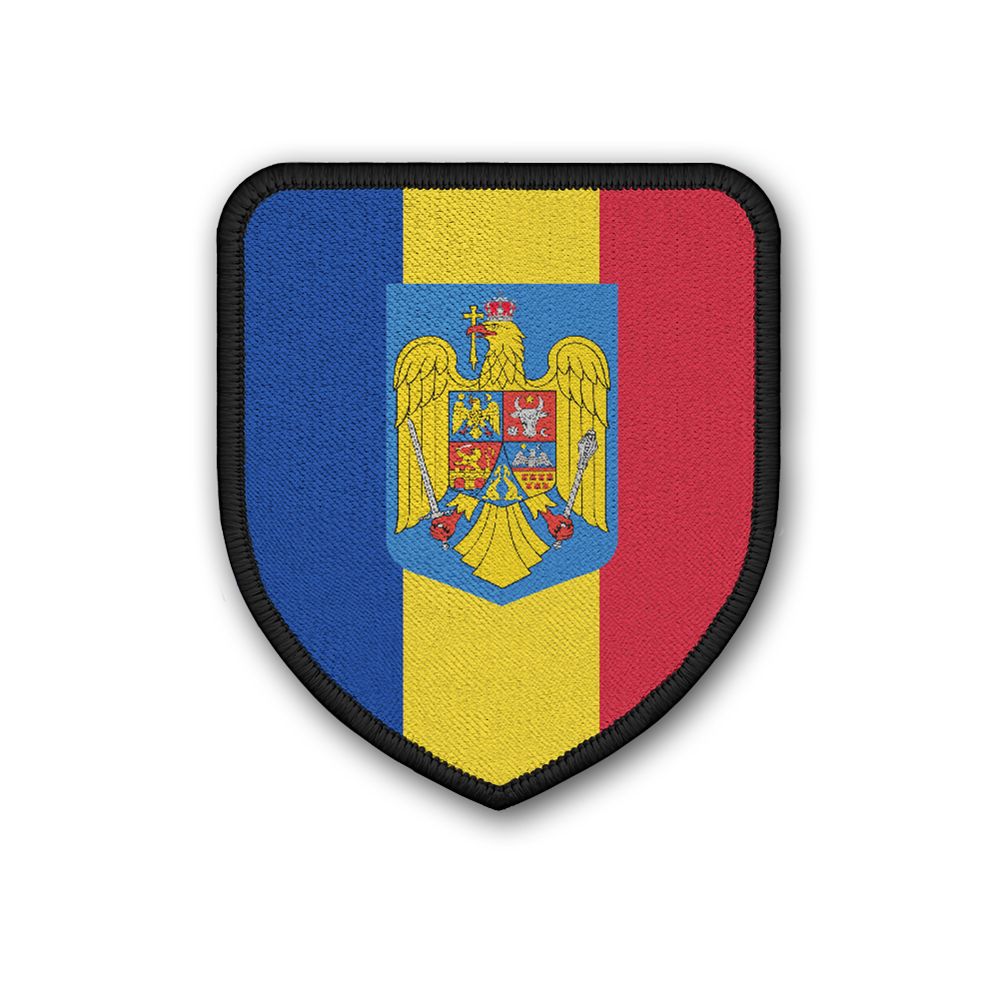Patch Landeswappenpatch Rumänien Wappen Adler König Bukarest Romania Mihai #21962