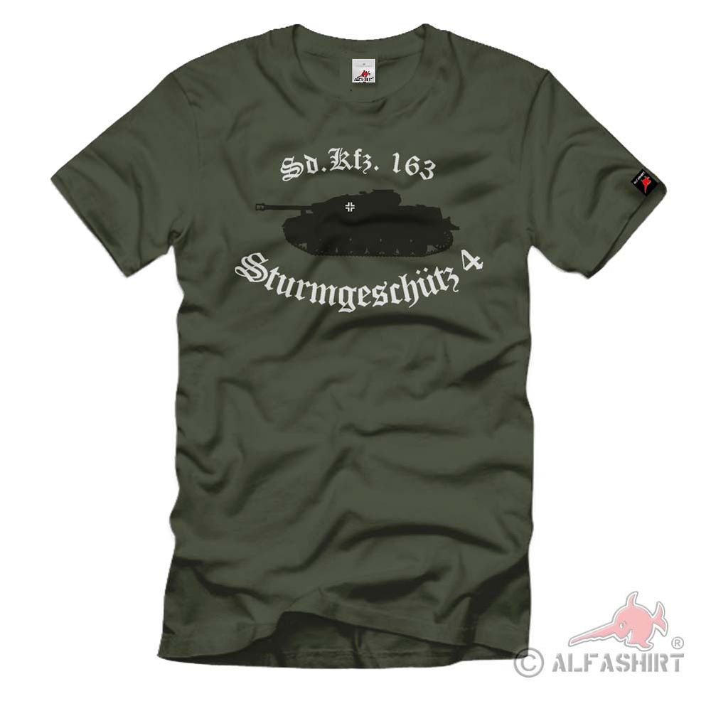 Sd Kfz 163 Jagdpanzer 4 Wh Kettenkraftrad Selbstfahrlafette -T-Shirt # 322