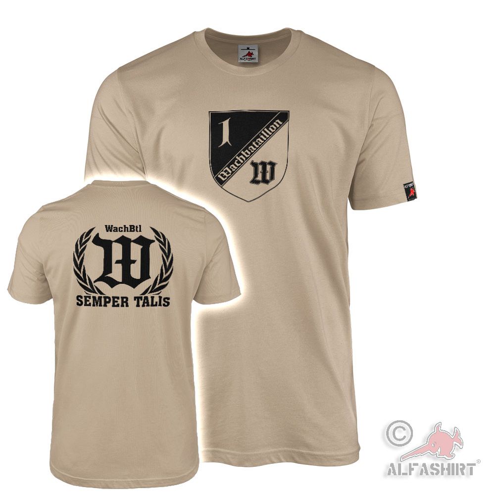 T-Shirt 1st Company WachBtl Wachbataillon BMVg Heer Stabskompanie #45332
