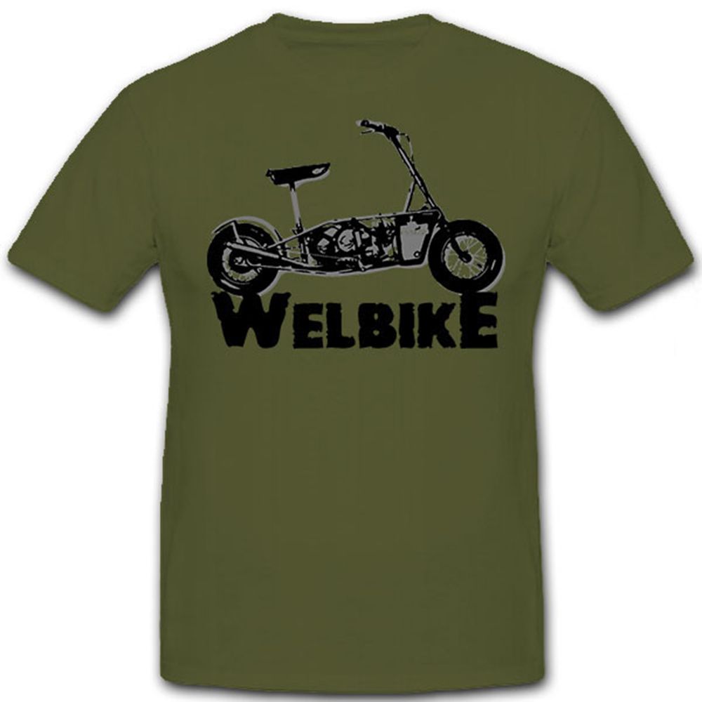 Welbike Pocket Bike Motorroller Fallschirm Fallschirmjäger - T Shirt #8758