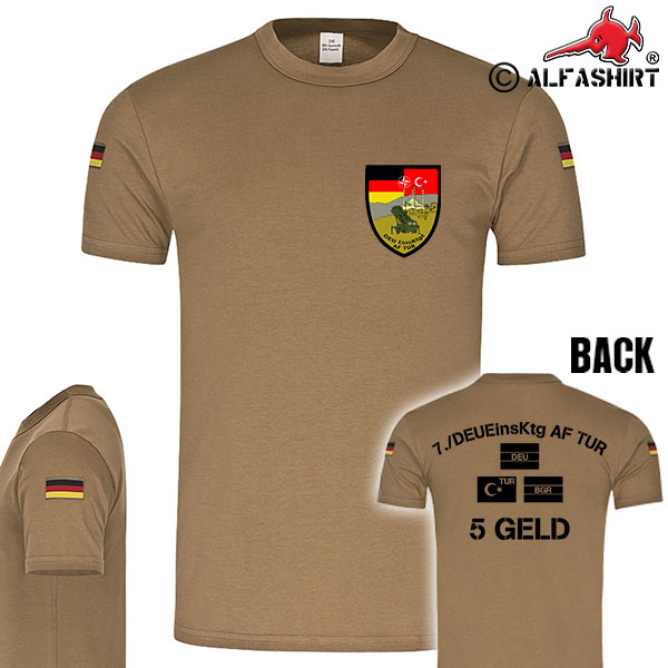 7-DUEinstKtg AF TUR BW Air defense Turkey Bulgaria original tropical shirt # 15238