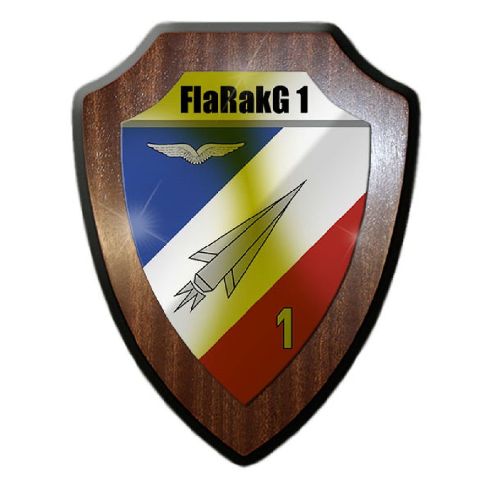 Wappenschild FlaRakG 1 Flugabwehrraketengeschwader Husum Sanitz Bad Sülze #18447