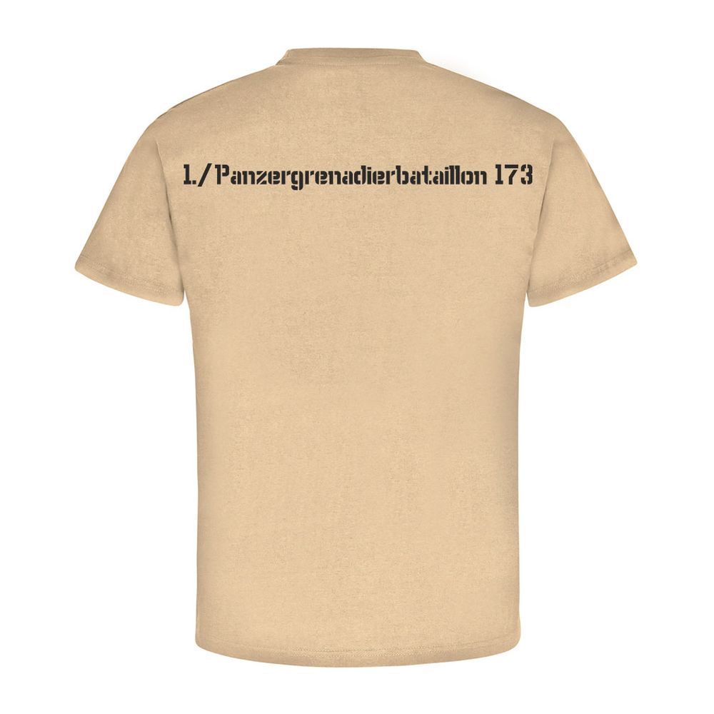 1 Panzergrenadierbataillon 173 mit Schützenpanzer Bundeswehr - T Shirt #6612