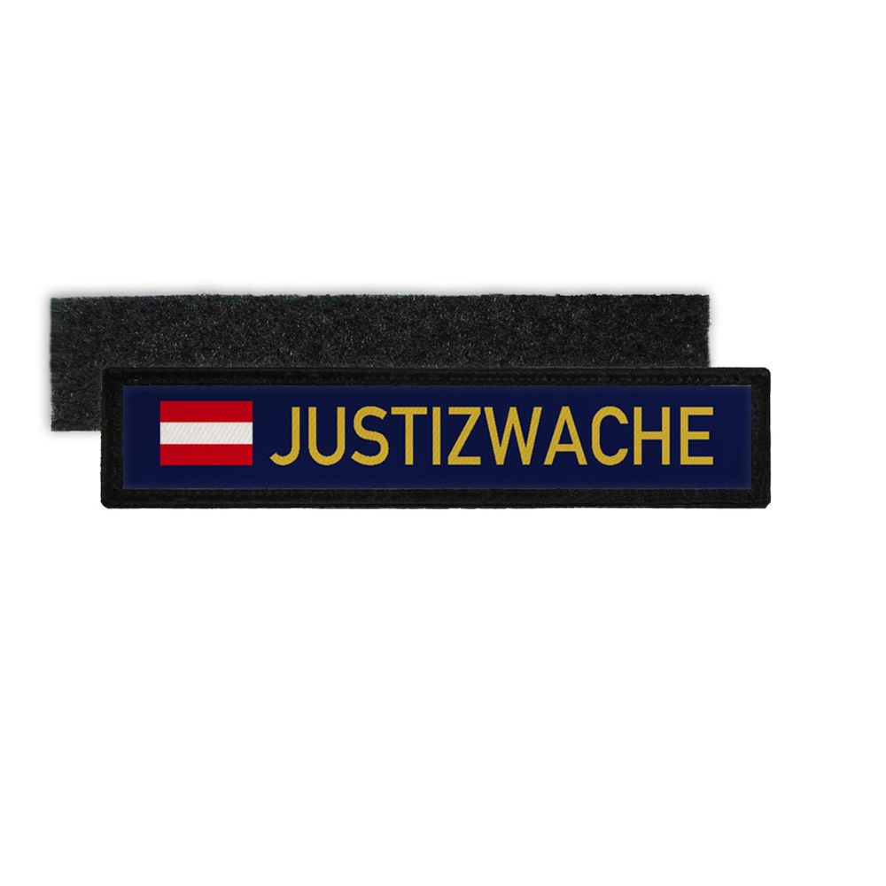 Patch JUSTIZWACHE Österreich Polizei Names  Streifen Wien Austria #31890