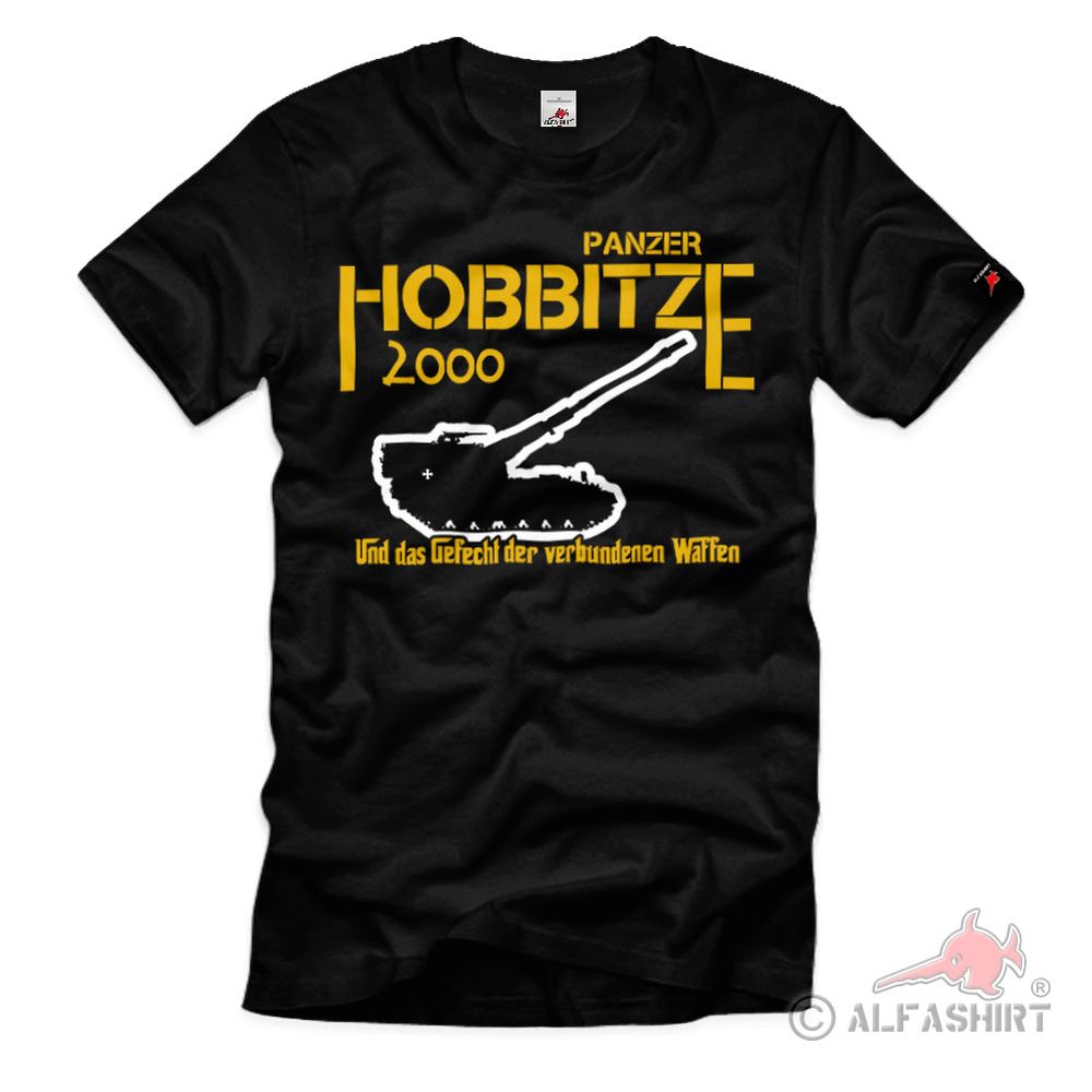 Panzer Hobbitze 2000 PzH And the combined arms battle T-Shirt#39800