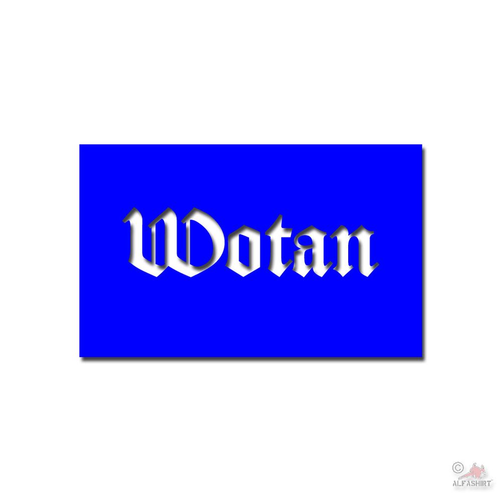 Varnishing template sticker Wotan stencil Stencil God Odin 30x8cm # A4912