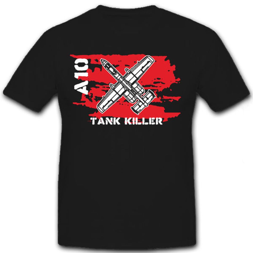 A10 Tank Killer Flugzeug Fairchild Republik A-10 Thunderbolt II - T Shirt #7154