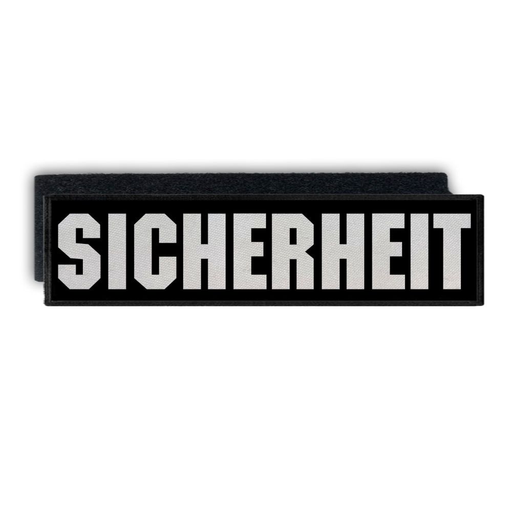 Rückenpatch Sicherheit Sicherheitsdienst cybersecurity business 28x7cm #34159