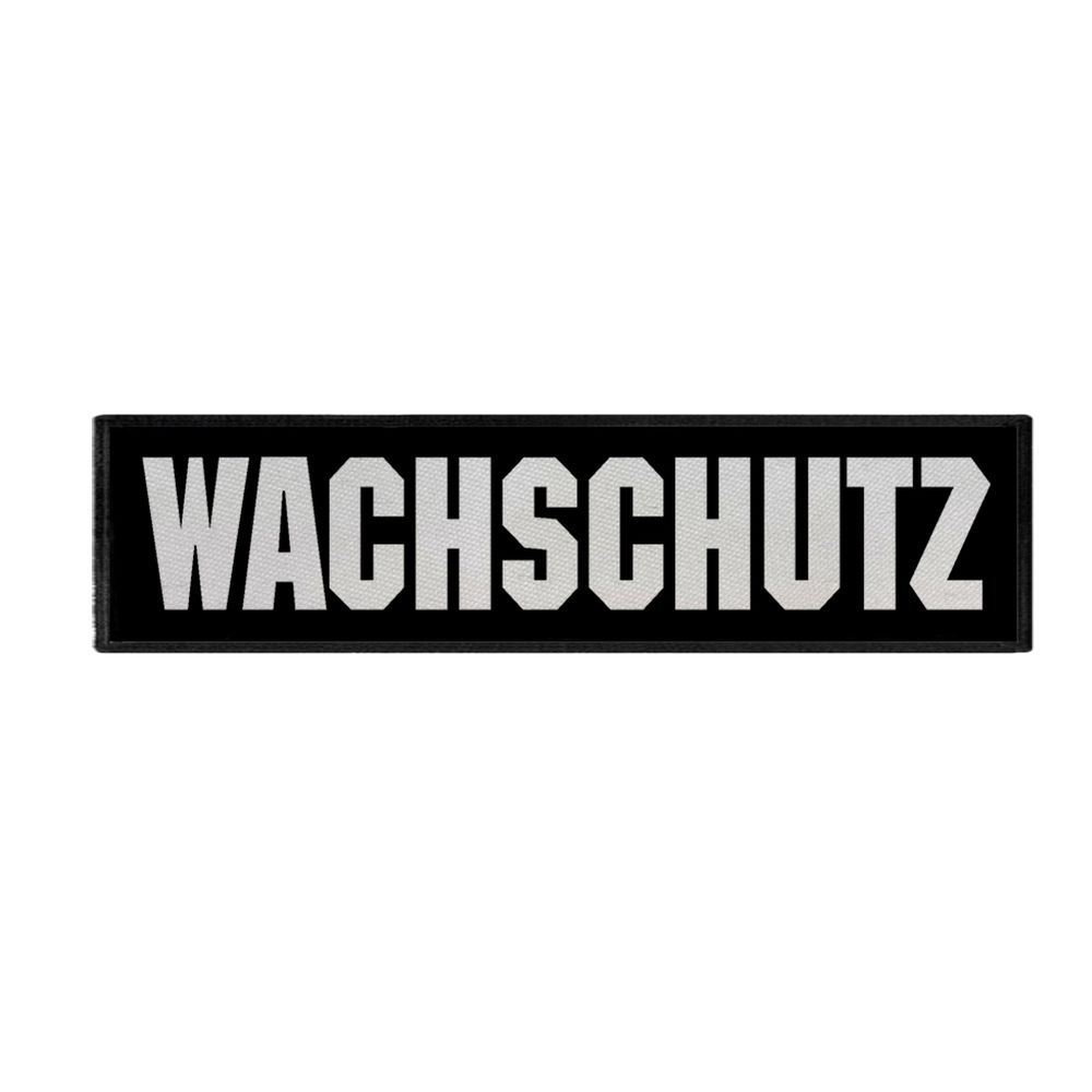 Rückenpatch Wachschutz Sicherheit Security Sicherheitsdienst Objektschutz #33500