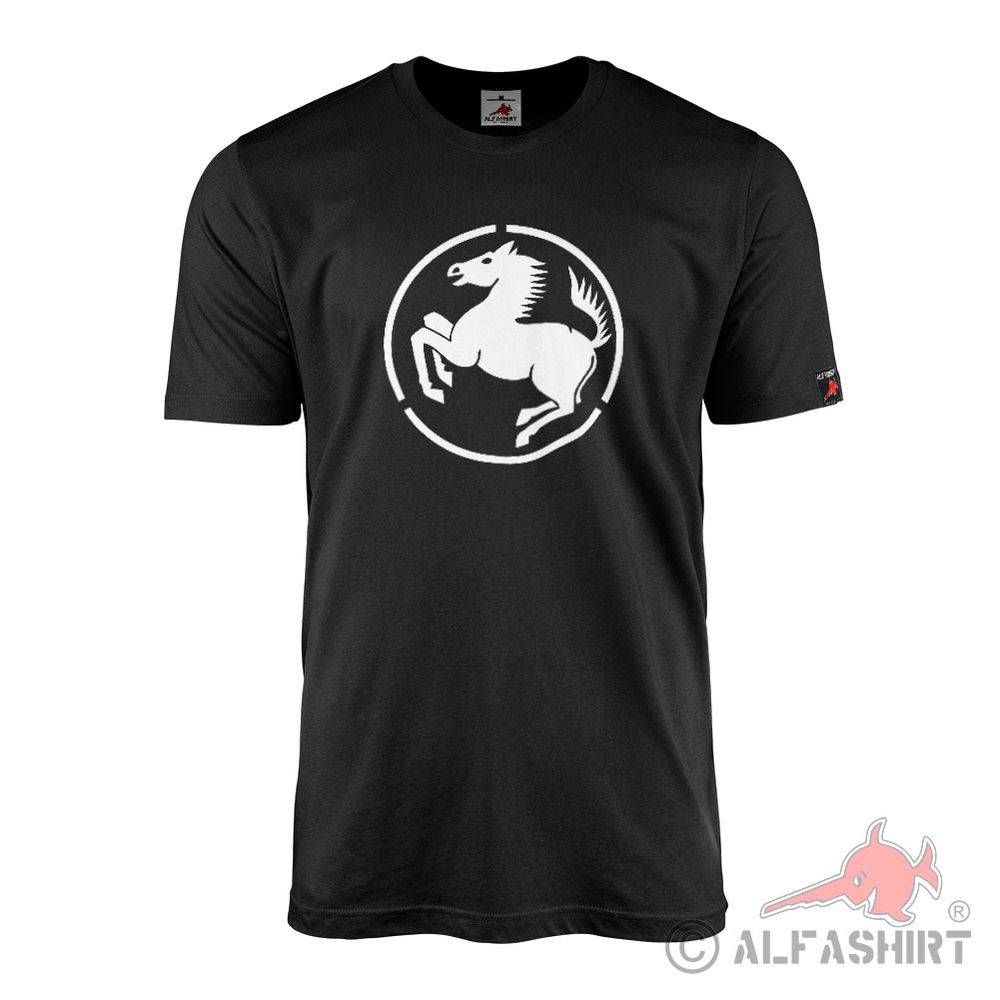 T-Shirt 9th White Horse Division South Korea Infanterie Division Südkorea #43731