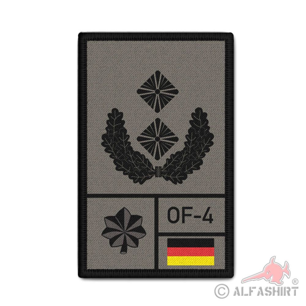 Rank Patch Oberstleutnant Bundeswehr Heer Reservist Nato Code #38338