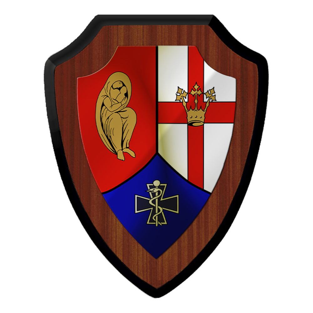Wappenschild Sanitätsregiment 2 SanRgt 2 Dienststelle Sanitätsdienst #47287