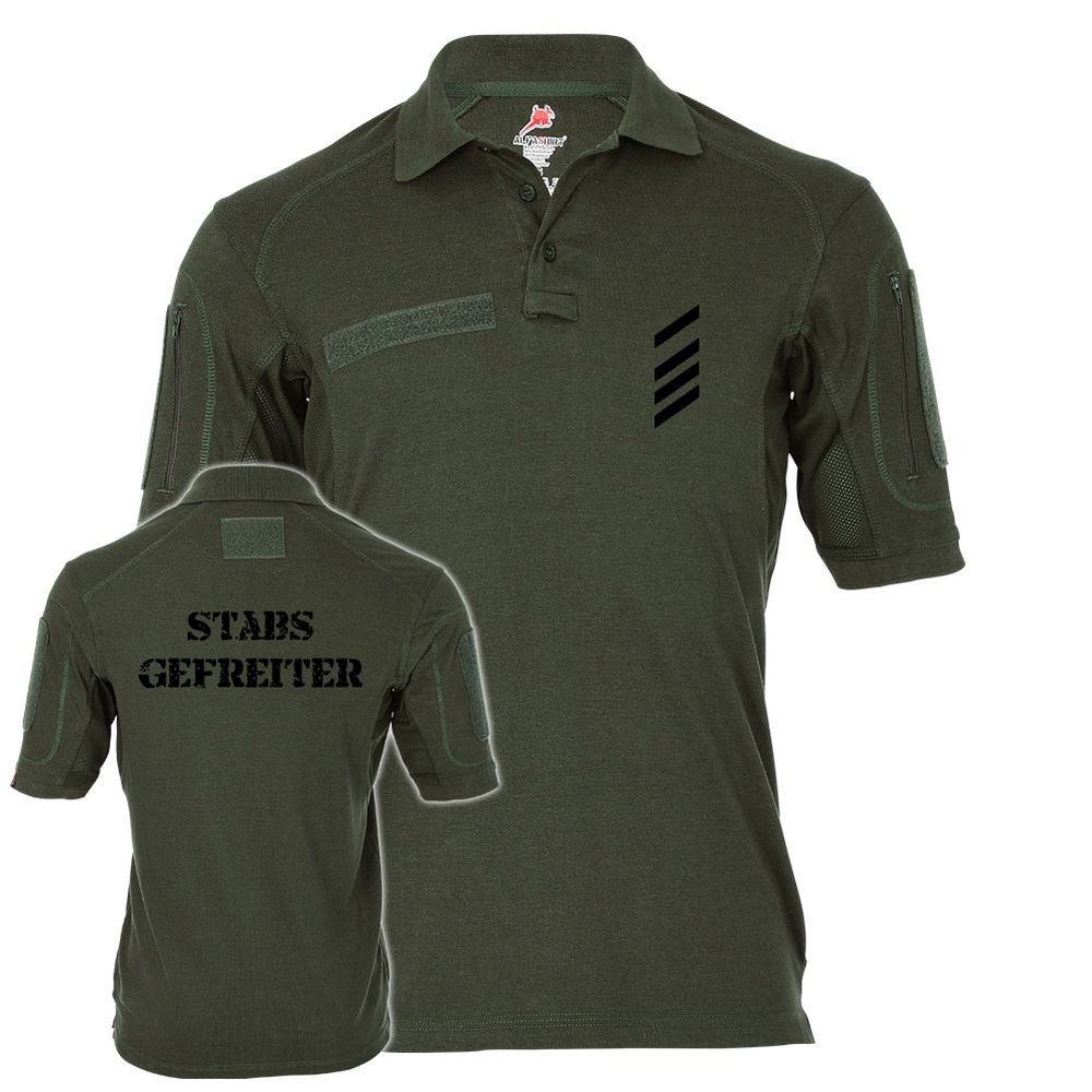 Tactical Poloshirt Alfa Stabsgefreiter STGefr SG Dienstgrad Bundeswehr #19209 Tactical Poloshirt Alfa Stabsgefreiter STGefr SG Dienstgrad Bundeswehr #19209