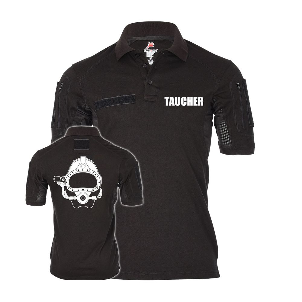 Tactical polo shirt divers weaponry EOD frog man lake mine # 34233