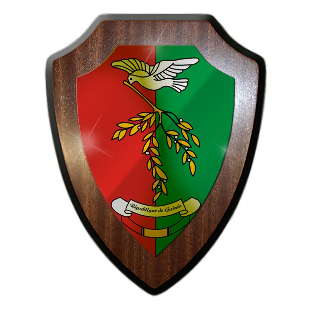 Wappenschild Guinea Staat Senegal Mali Elfenbeinküste Liberia Sierra #35129