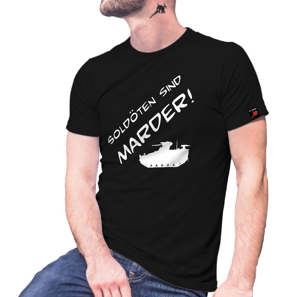 Soldots are Marten Humor Fun SPz Armored Infantry Panzergrenadier T Shirt # 27402