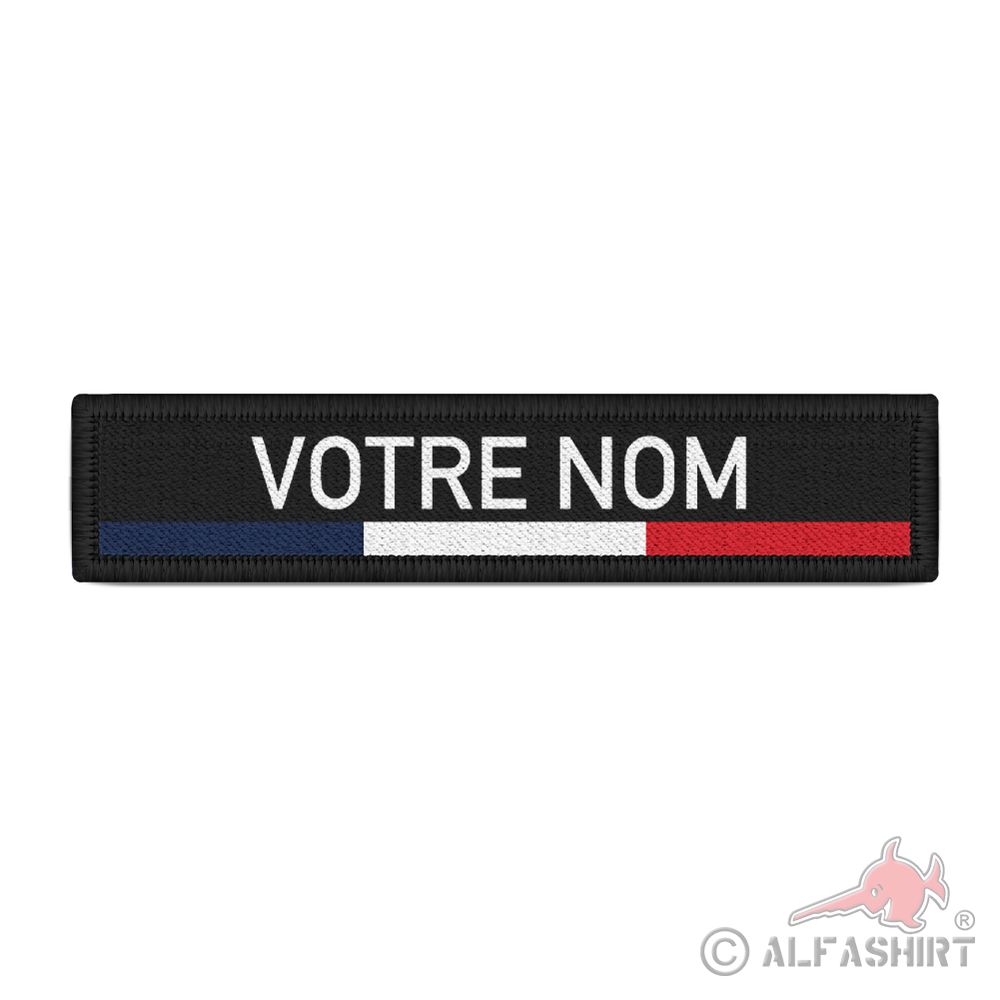 Ecusson avec ton nom