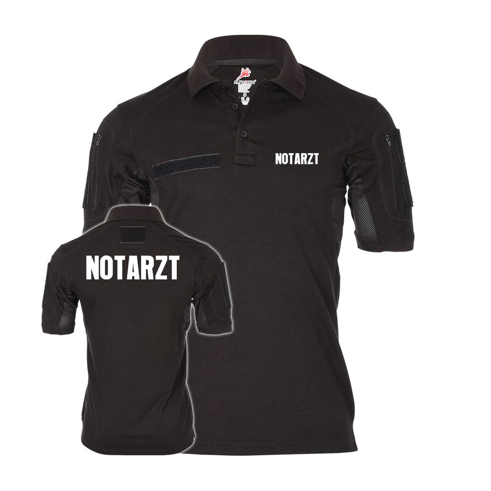 Tactical Polo Notarzt Rettungdienst Sänitäter Arzt Polo-Shirt #24956